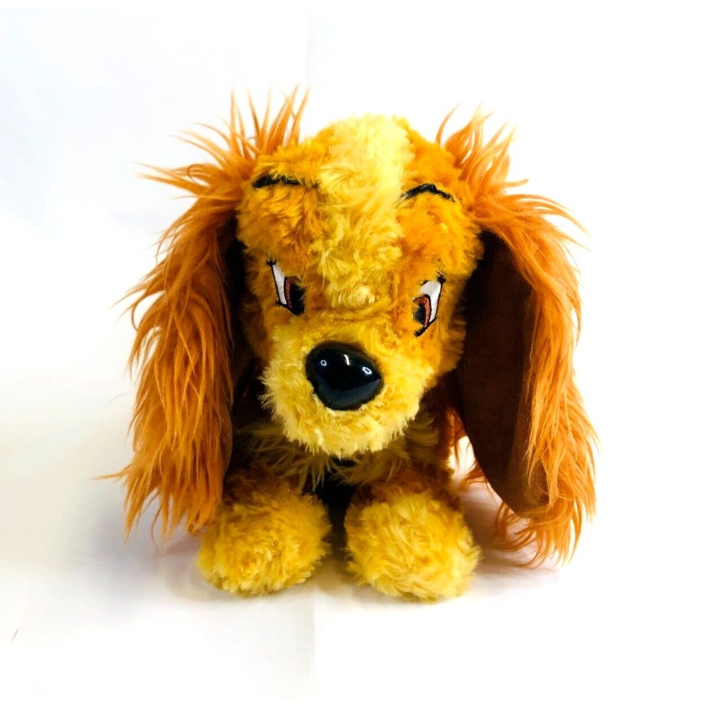 Disney Parks 12" Lady and the Tramp Stuffed Plush Cocker Spaniel Dog - Picture 9 of 15